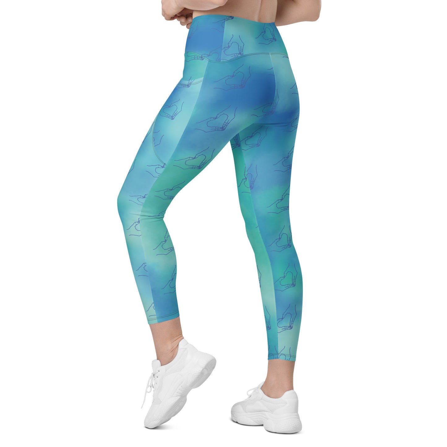 A Heart Thing-Crossover leggings with pockets