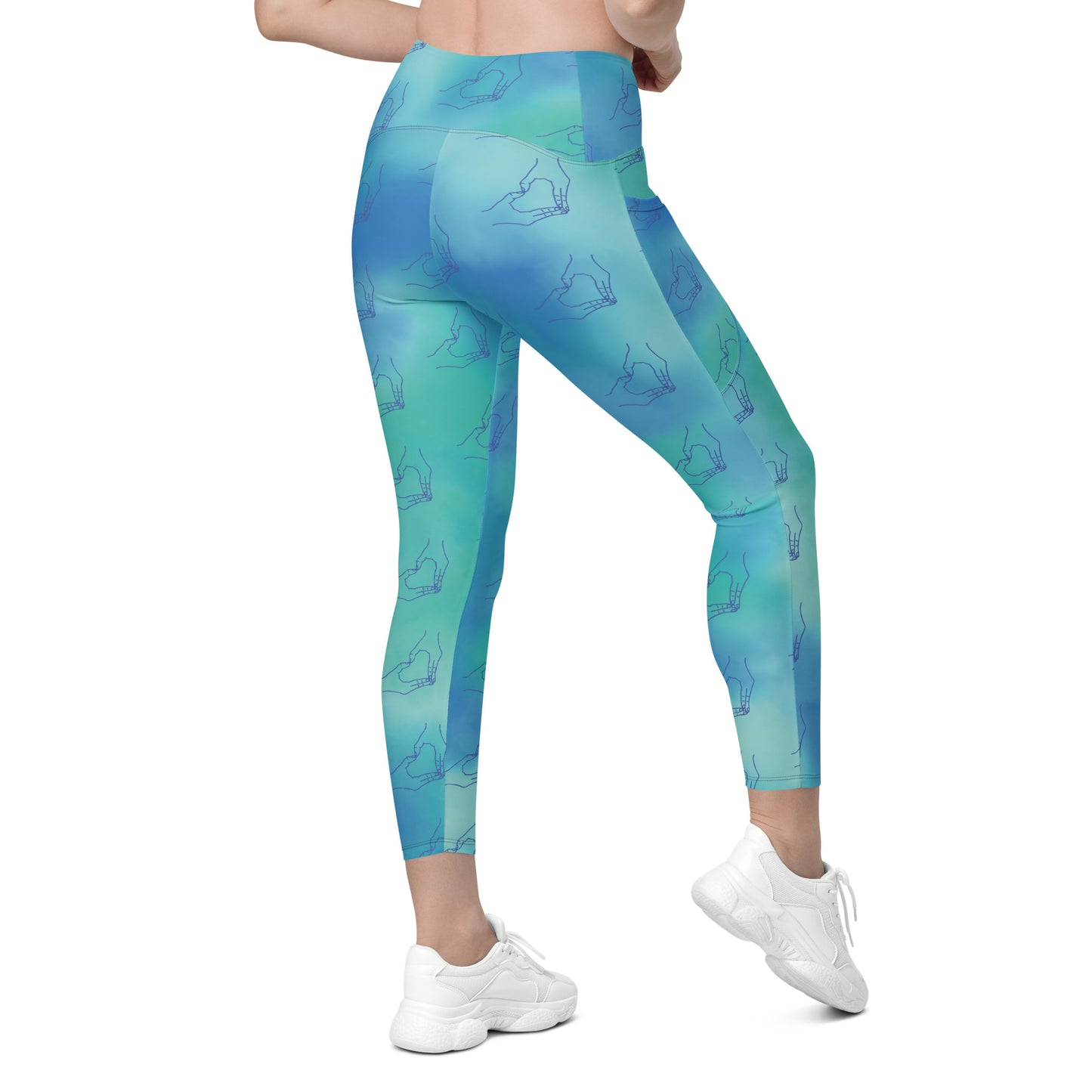 A Heart Thing-Crossover leggings with pockets