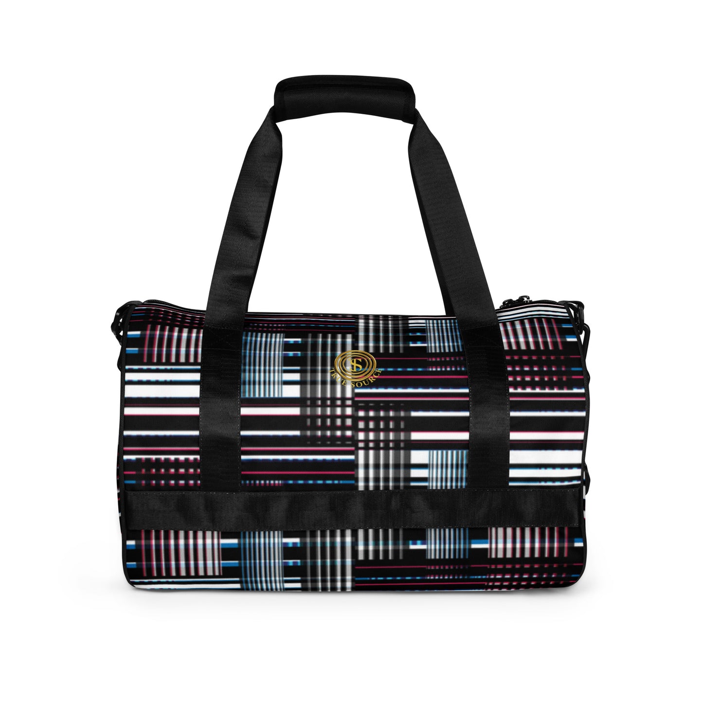 True Source-All-over print gym bag