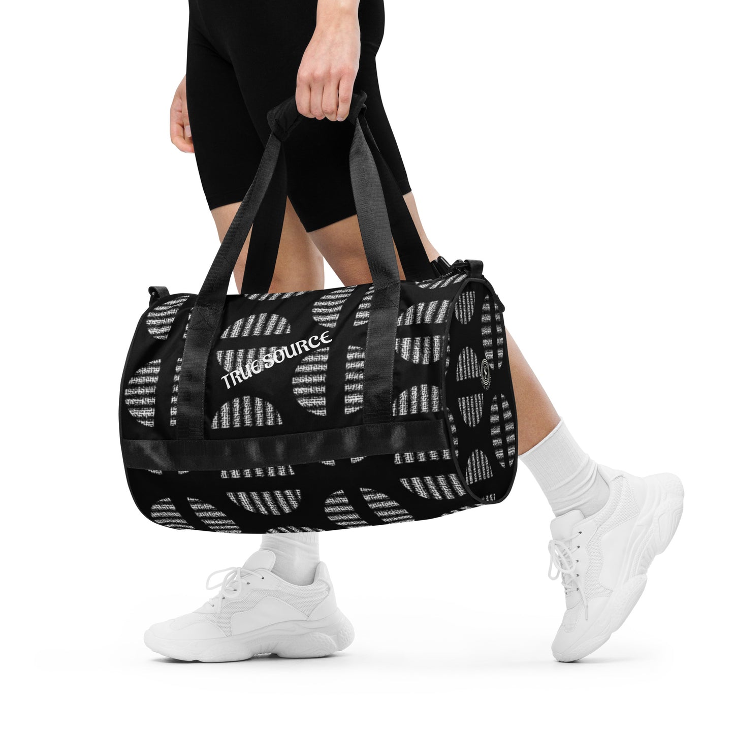 True Source-All-over print gym bag