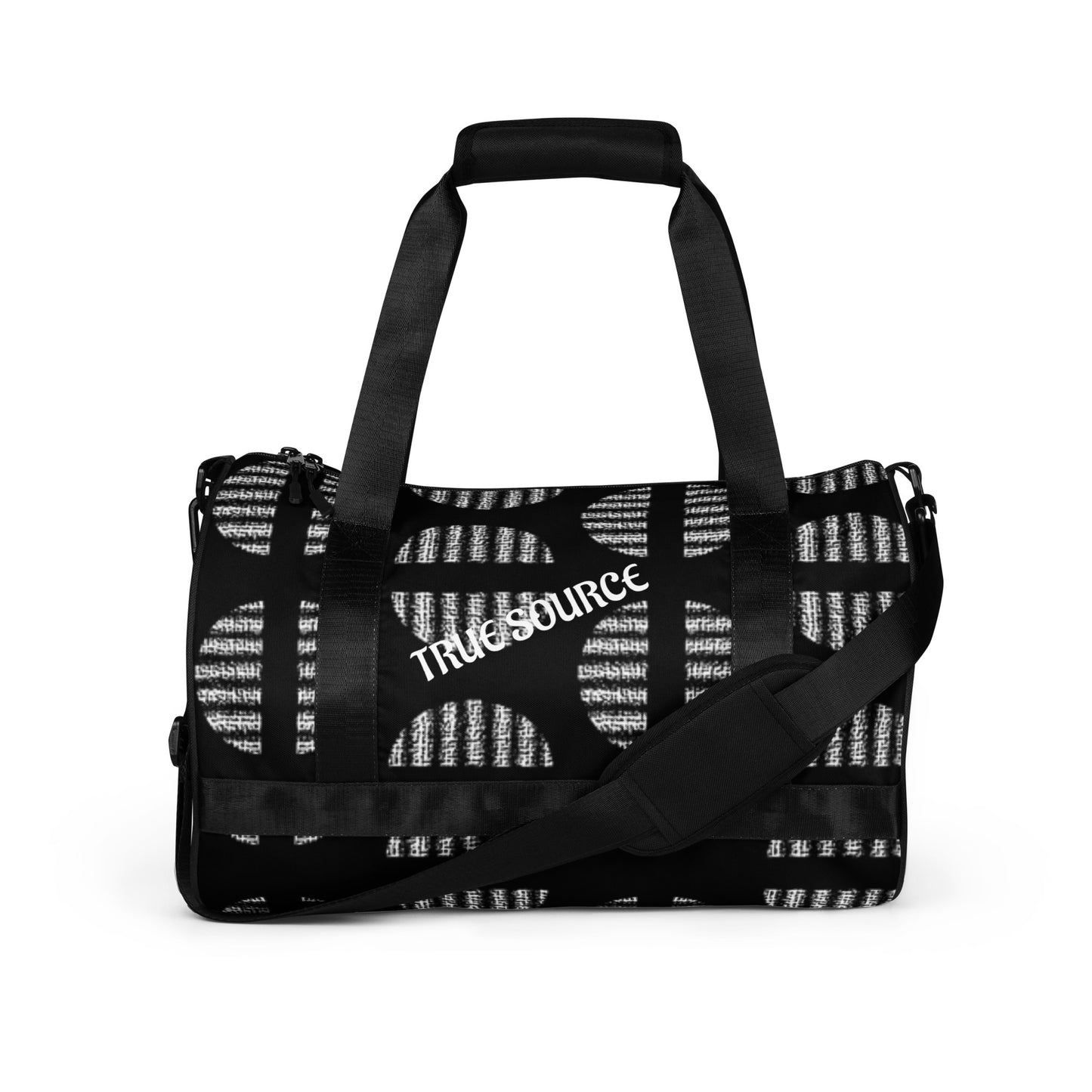 True Source-All-over print gym bag