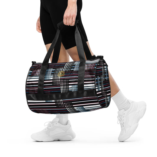 True Source-All-over print gym bag