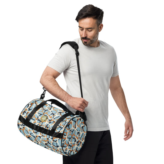 Resourceful- All-over print gym bag