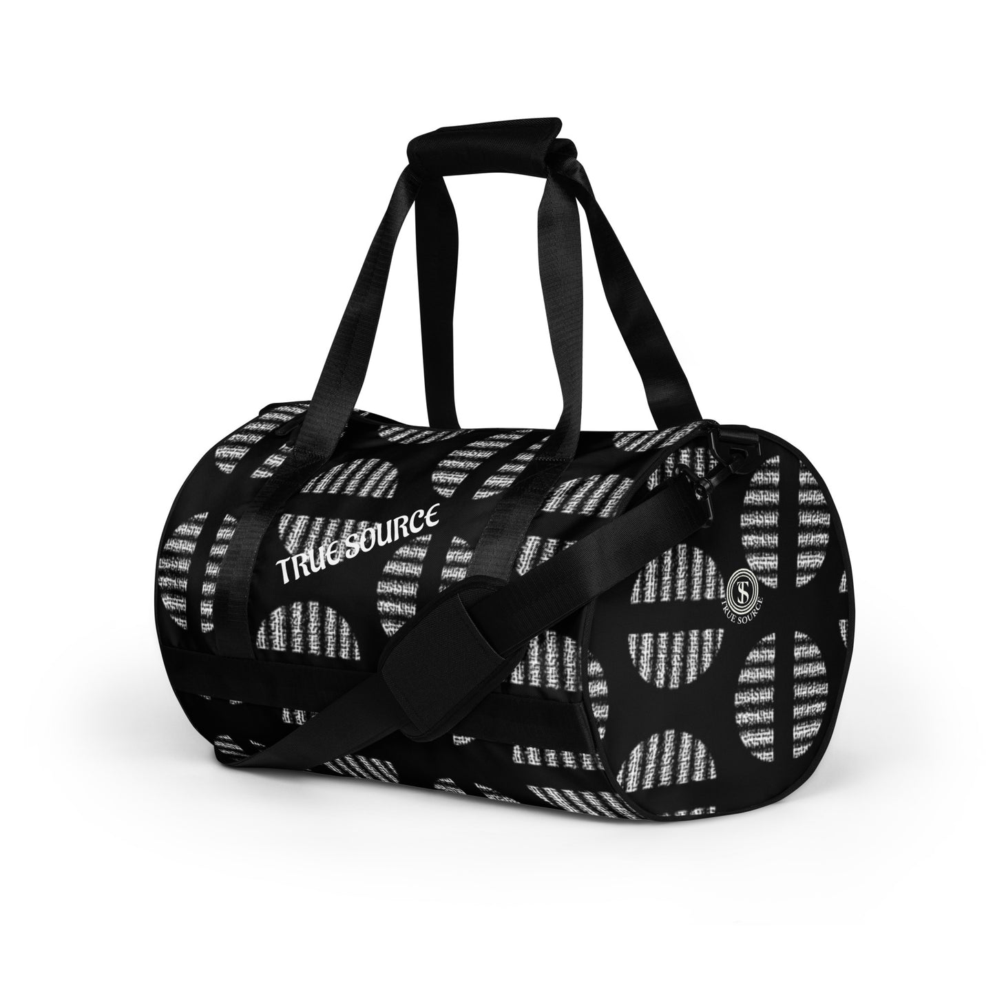 True Source-All-over print gym bag