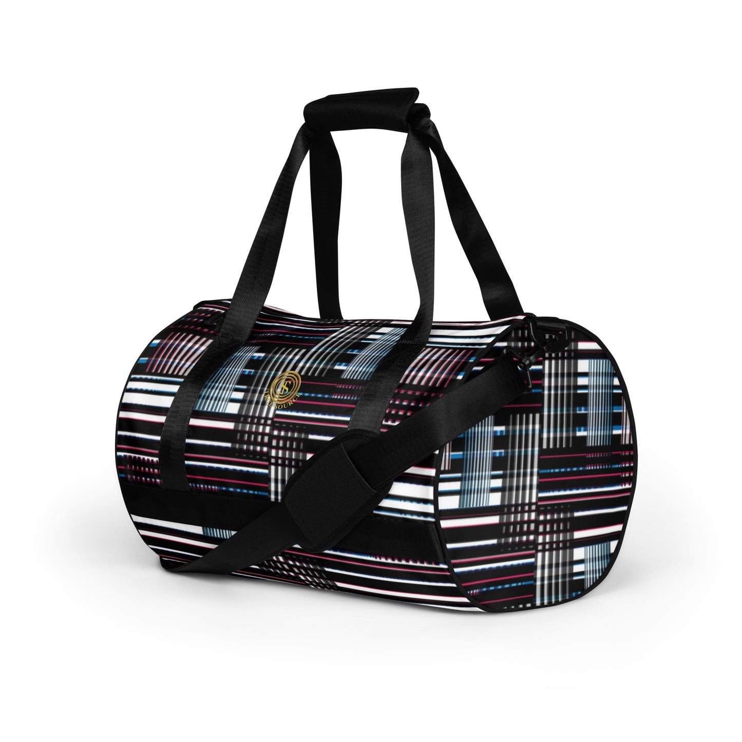 True Source-All-over print gym bag