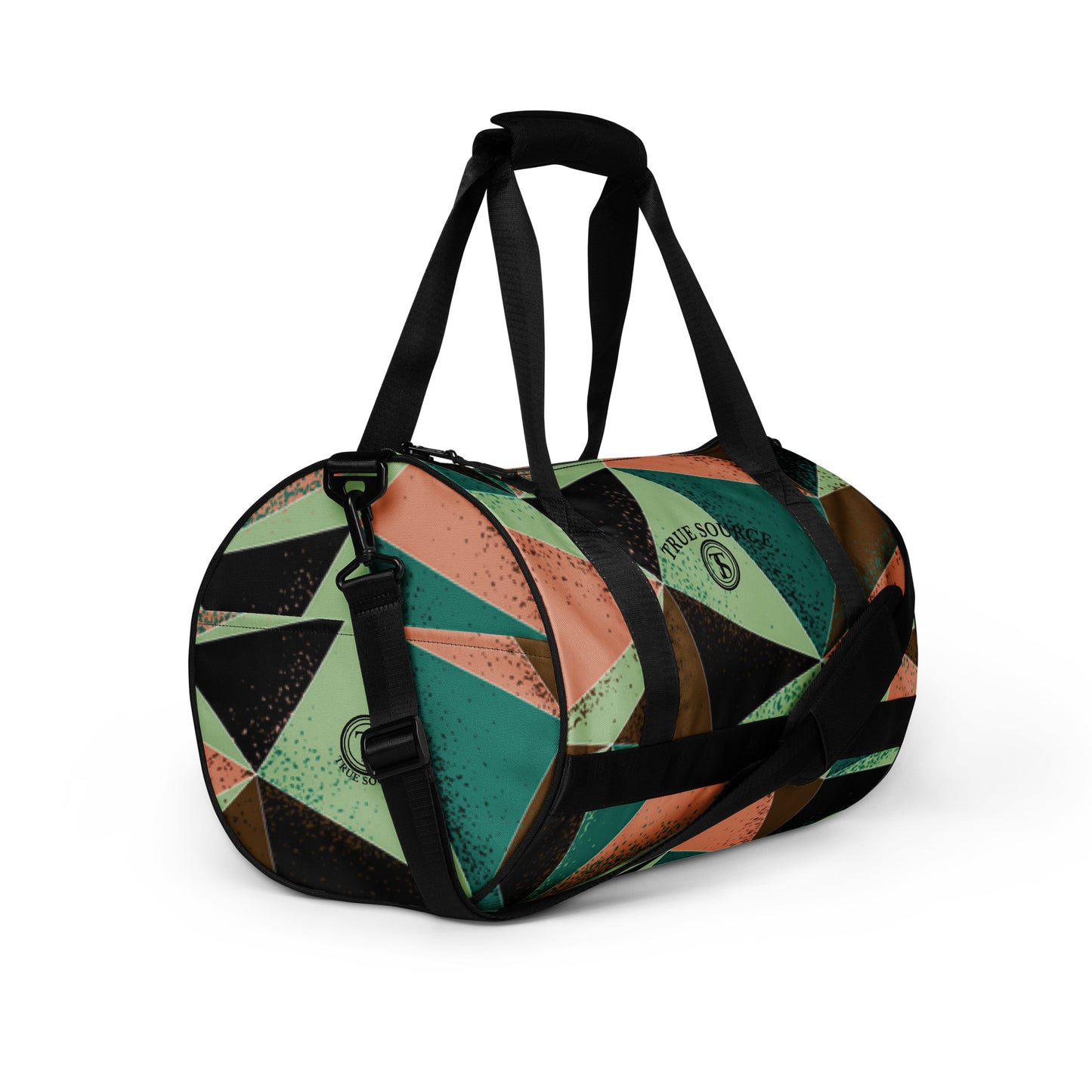 True Source-All-over print gym bag