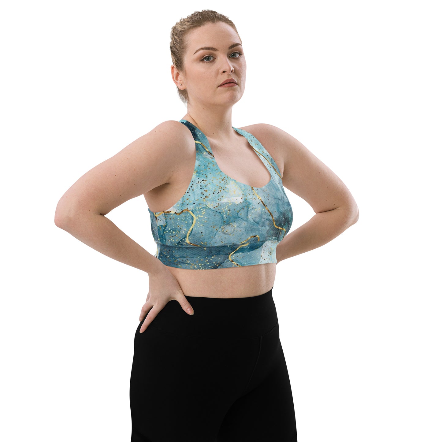 Scope of Colors-Longline sports bra