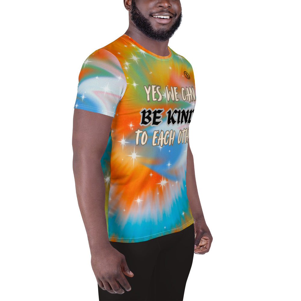 Scope Of Colors-All-Over Print Men's Athletic T-shirt