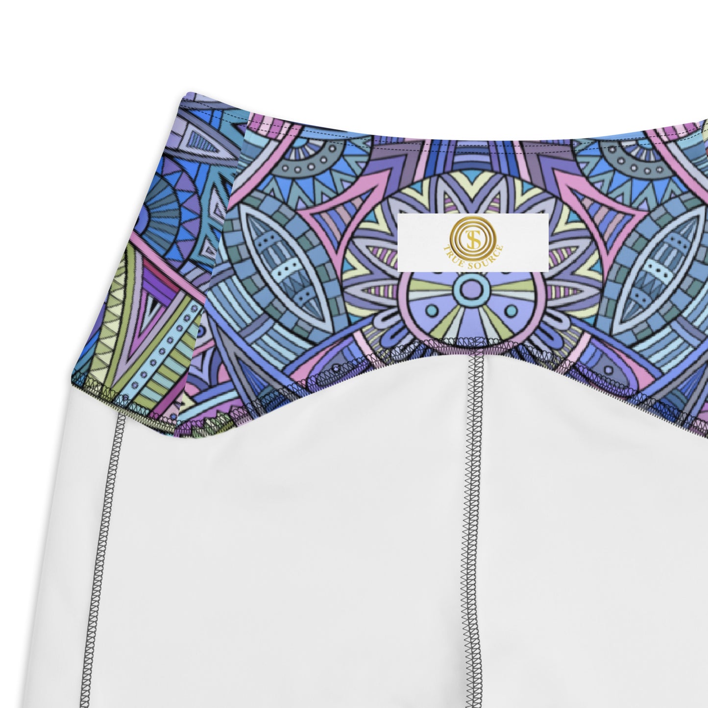 Scope of Colors-Crossover leggings with pockets