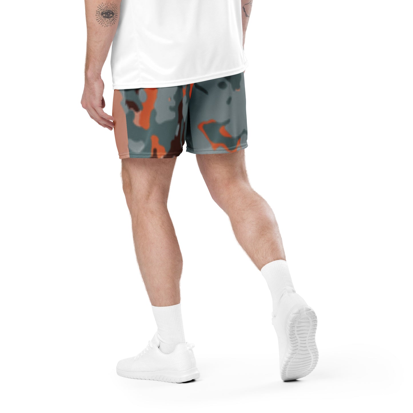 Think Positive-Unisex mesh shorts