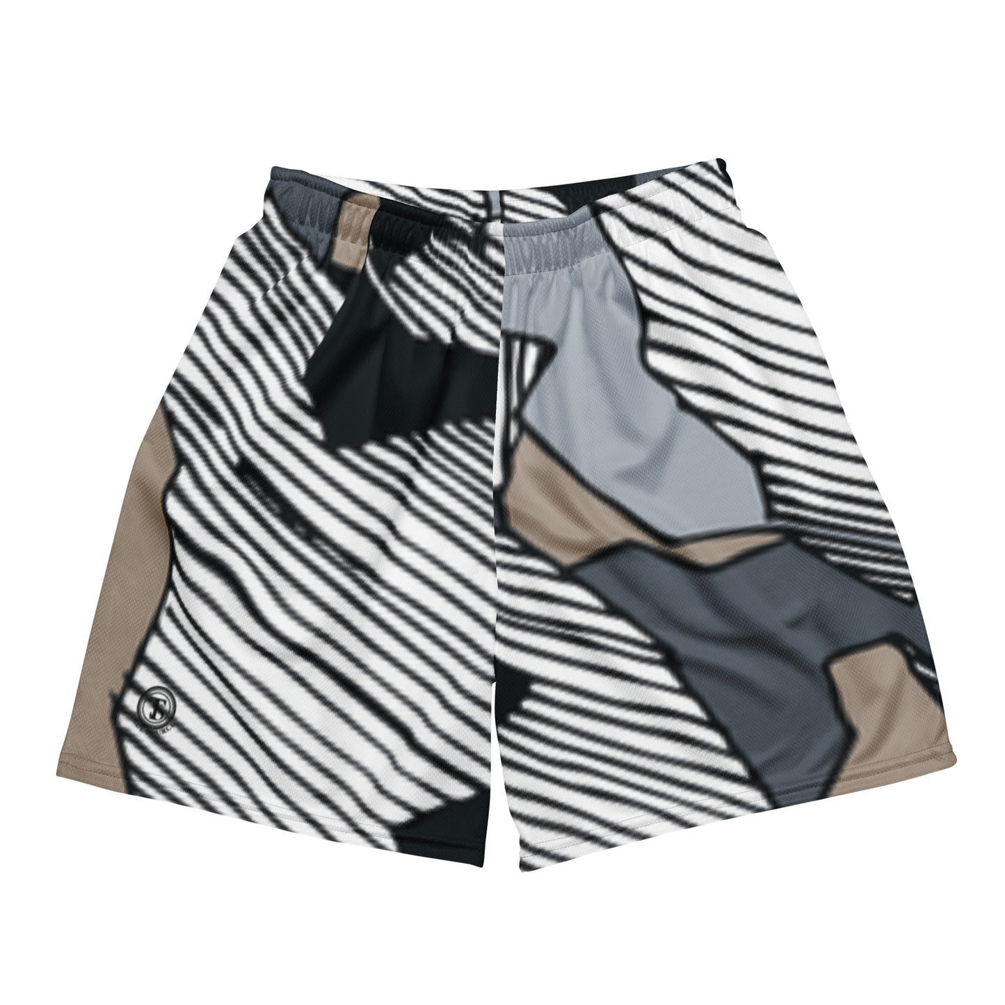 Think Positive-Unisex mesh shorts