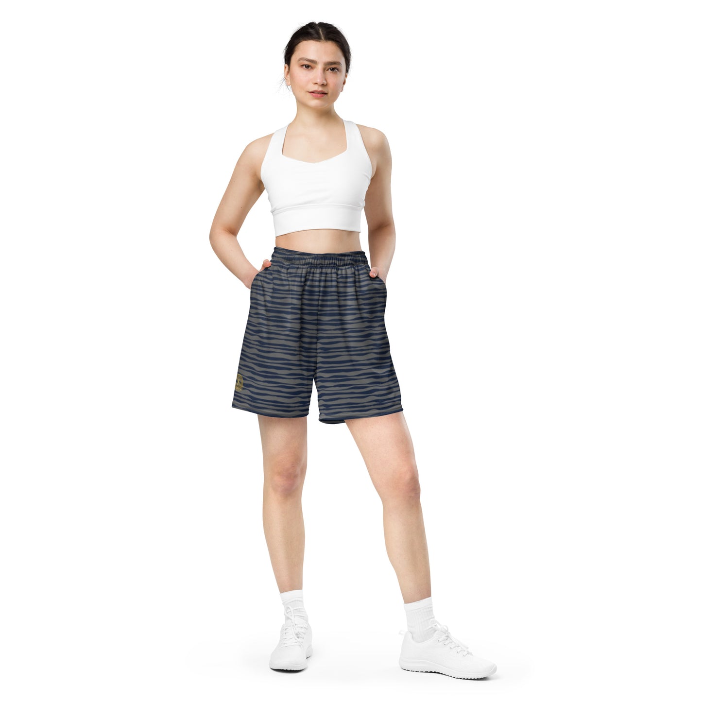 Think Positive-Unisex mesh shorts