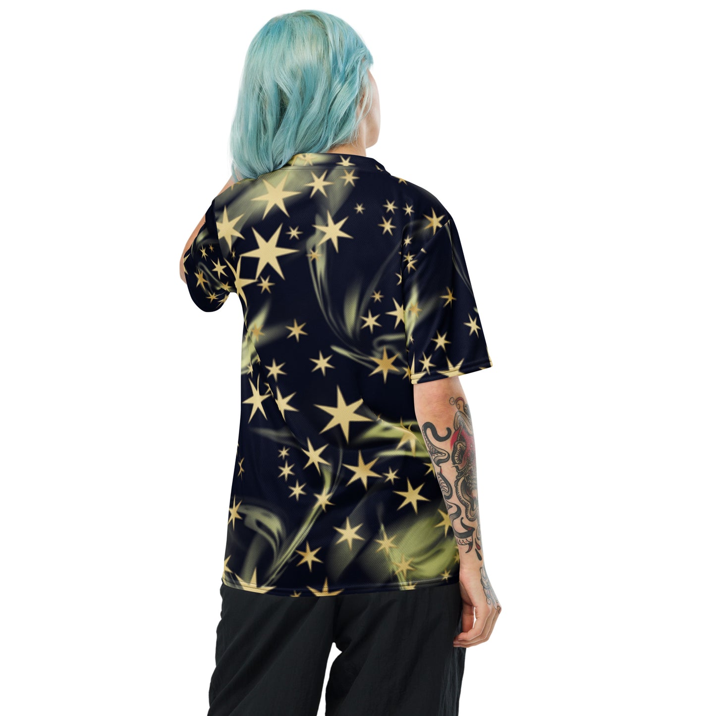 Shine Bright- Recycled unisex sports jersey