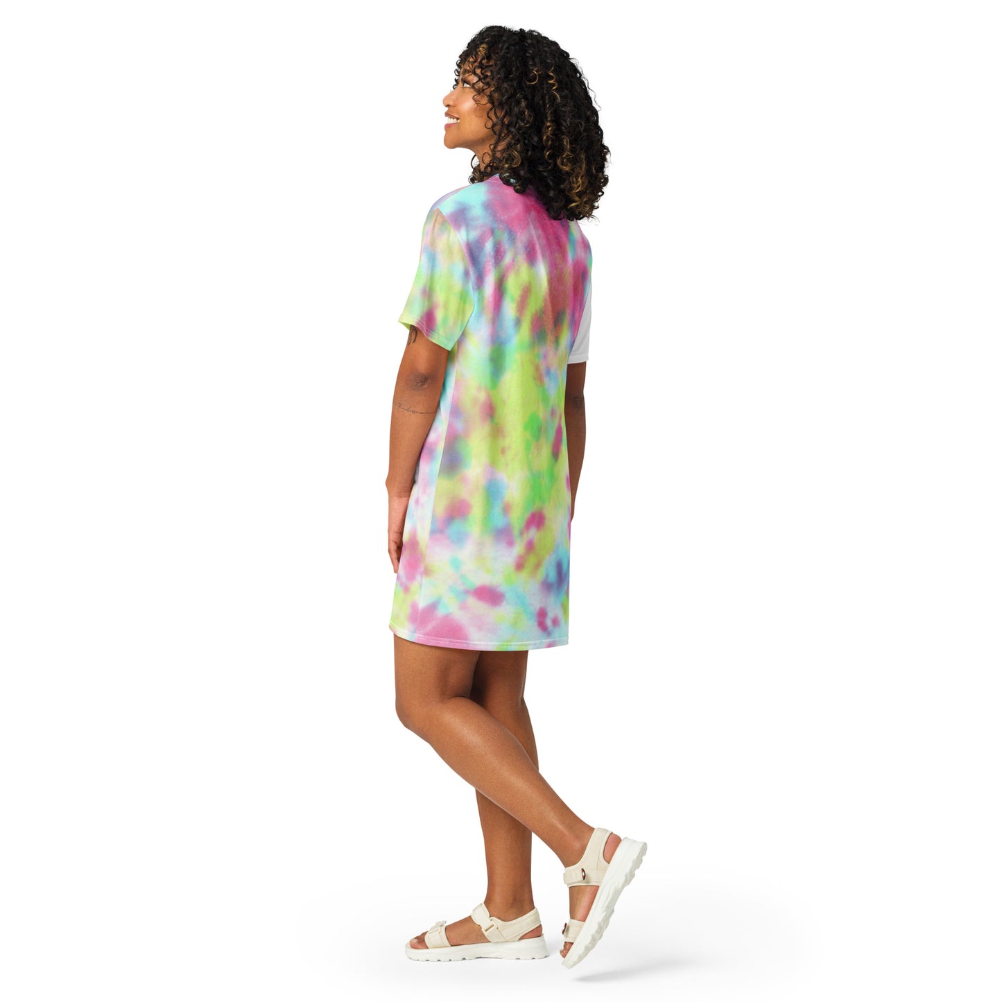 Scope of Color-T-shirt dress