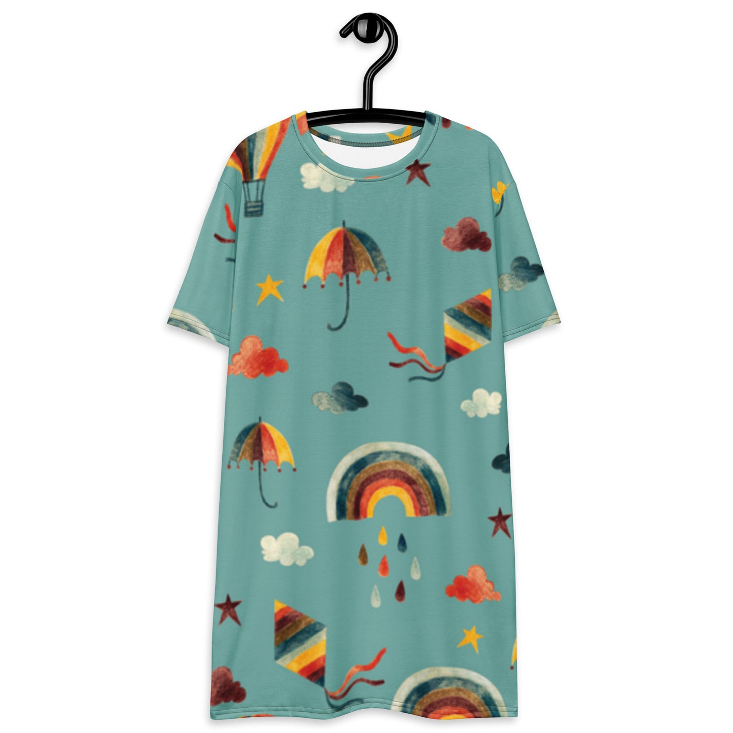 Think Positive-T-shirt dress