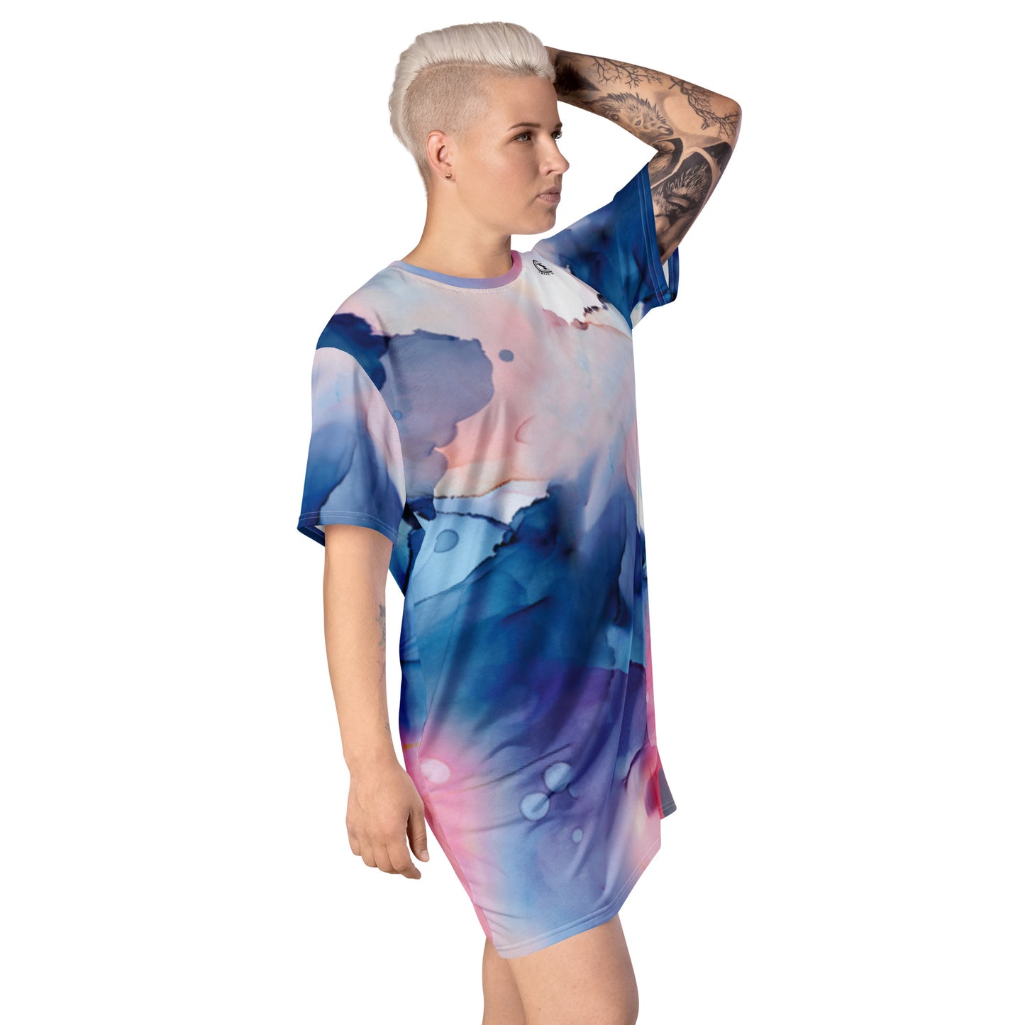 Scope of Color-T-shirt dress