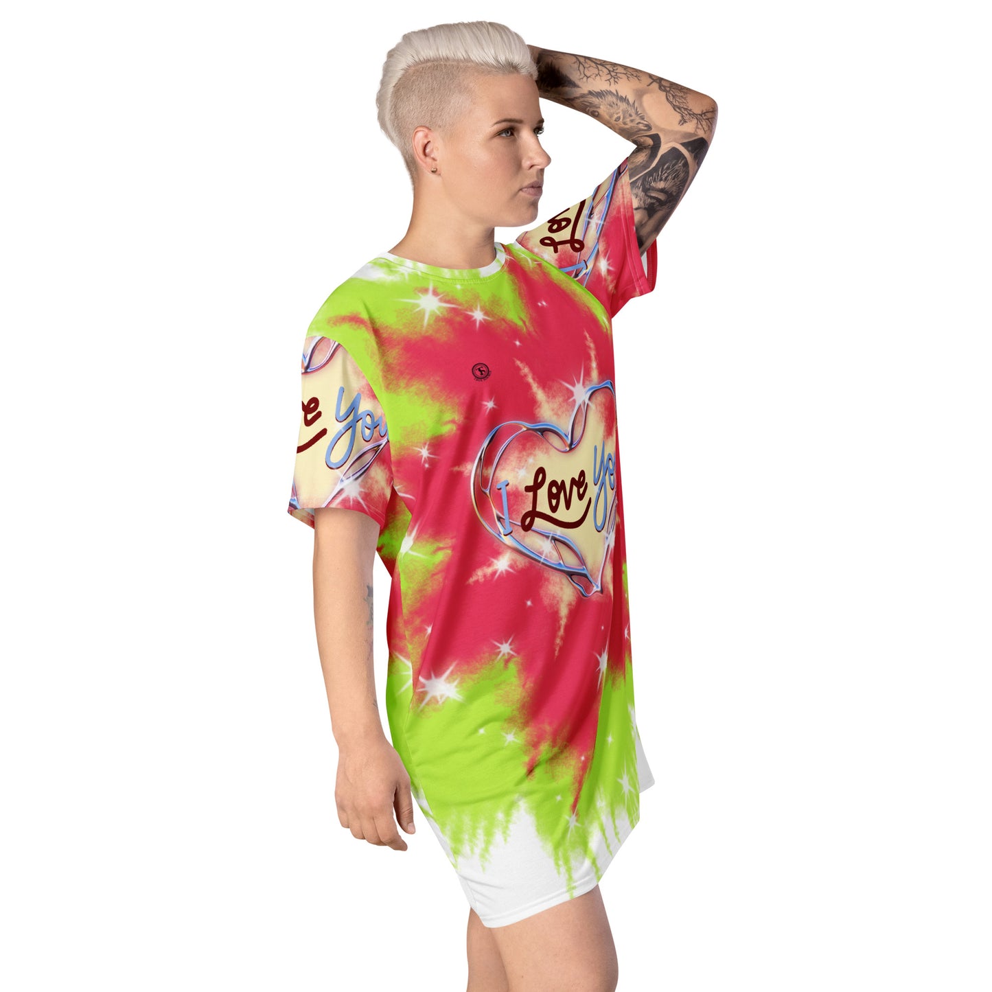 Scope Of Color-T-shirt dress