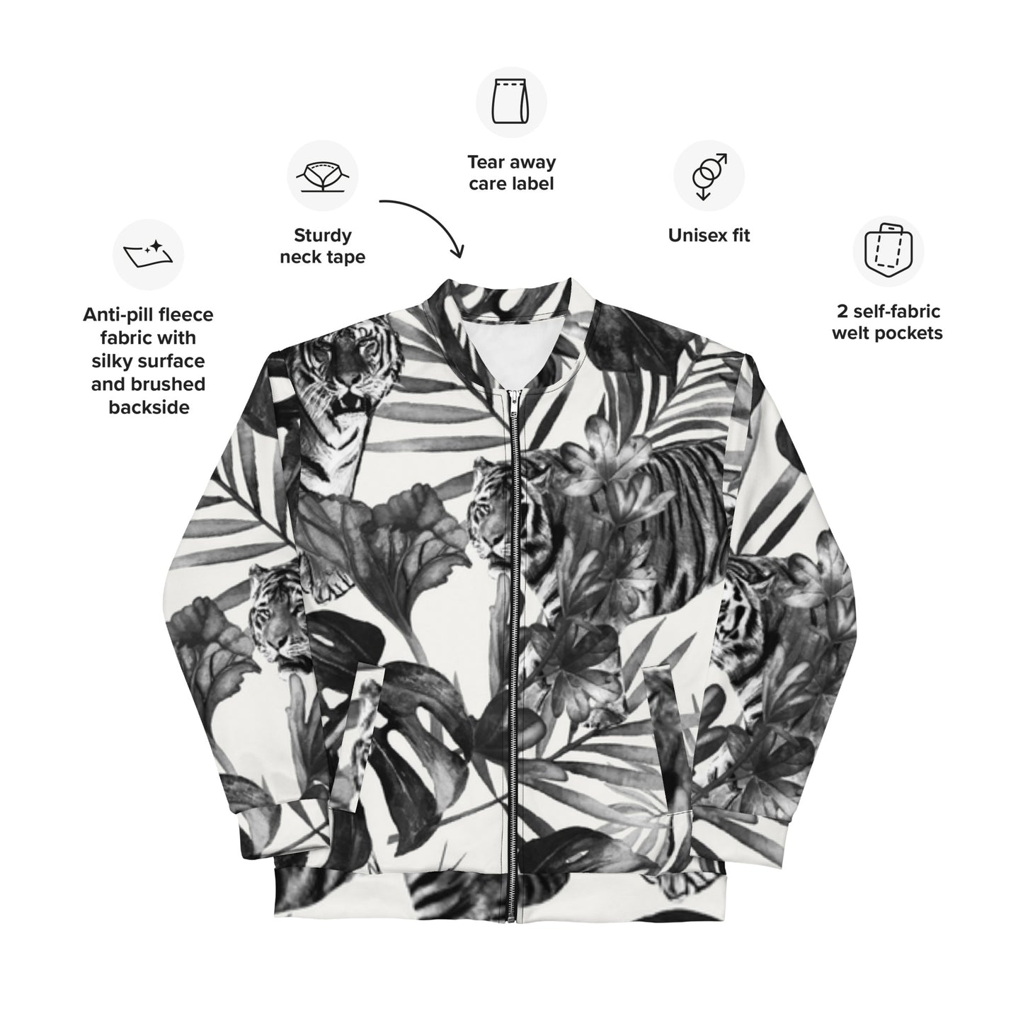 Scope of Colors- Unisex Bomber Jacket