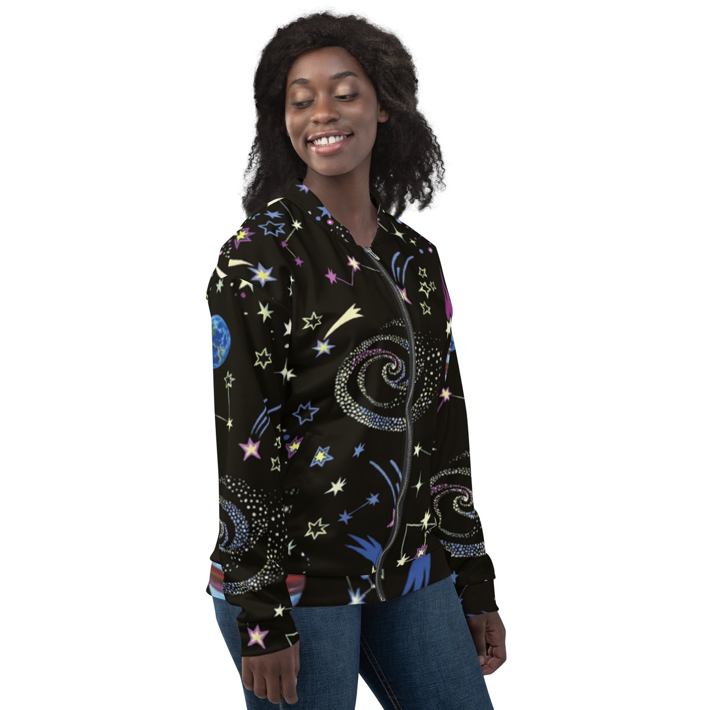 Shine Bright- Unisex Bomber Jacket