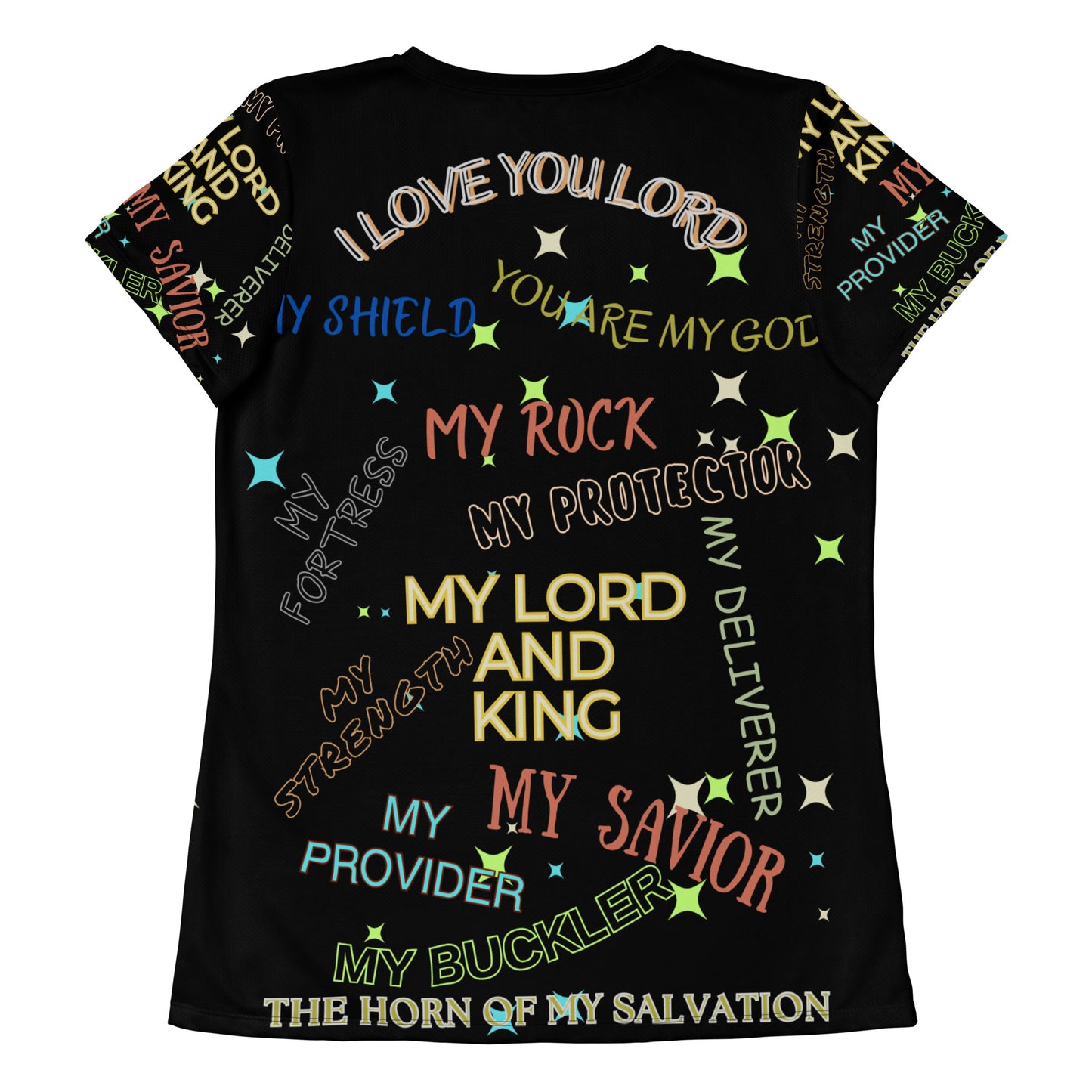 Emotions-All-Over Print Women's Athletic T-shirt