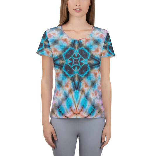 Scope of Color-All-Over Print Women's Athletic T-shirt