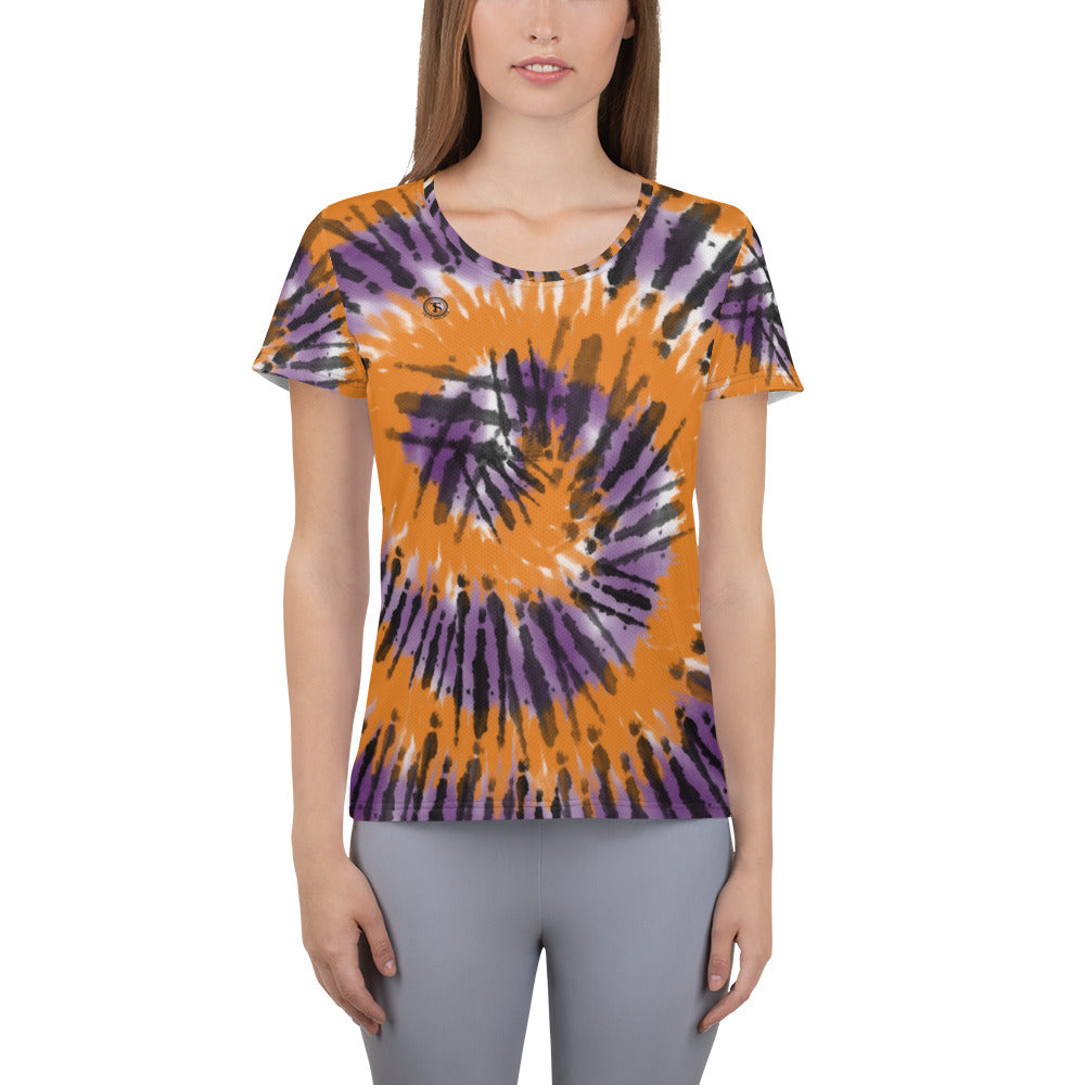 Scope of Color-All-Over Print Women's Athletic T-shirt