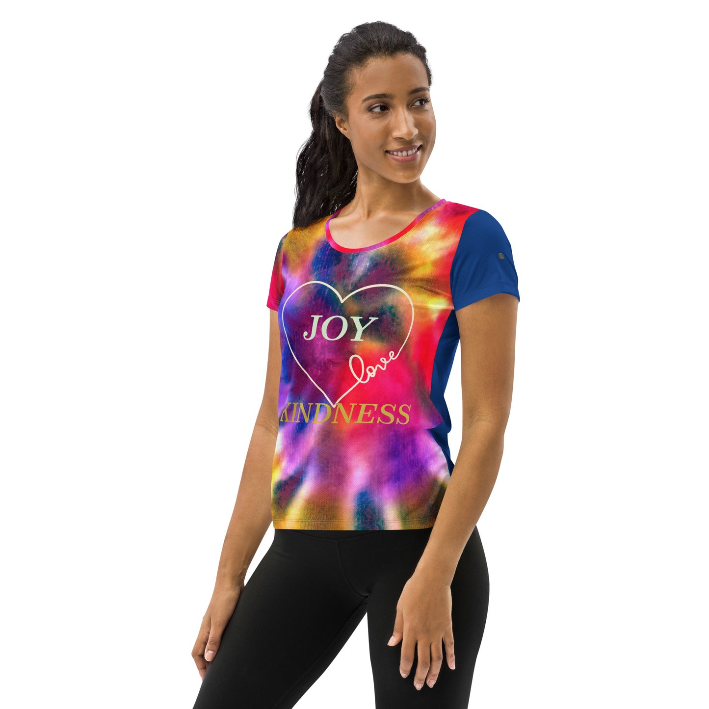 Scope of Color-All-Over Print Women's Athletic T-shirt