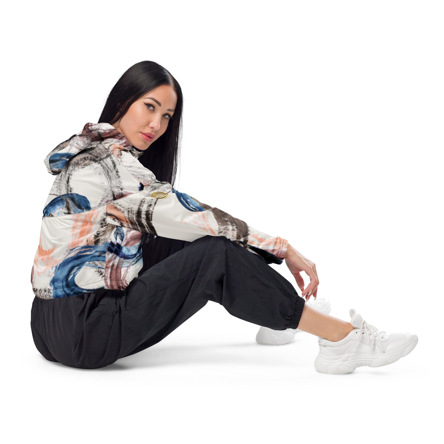 Scope of Colors- Women’s cropped windbreaker