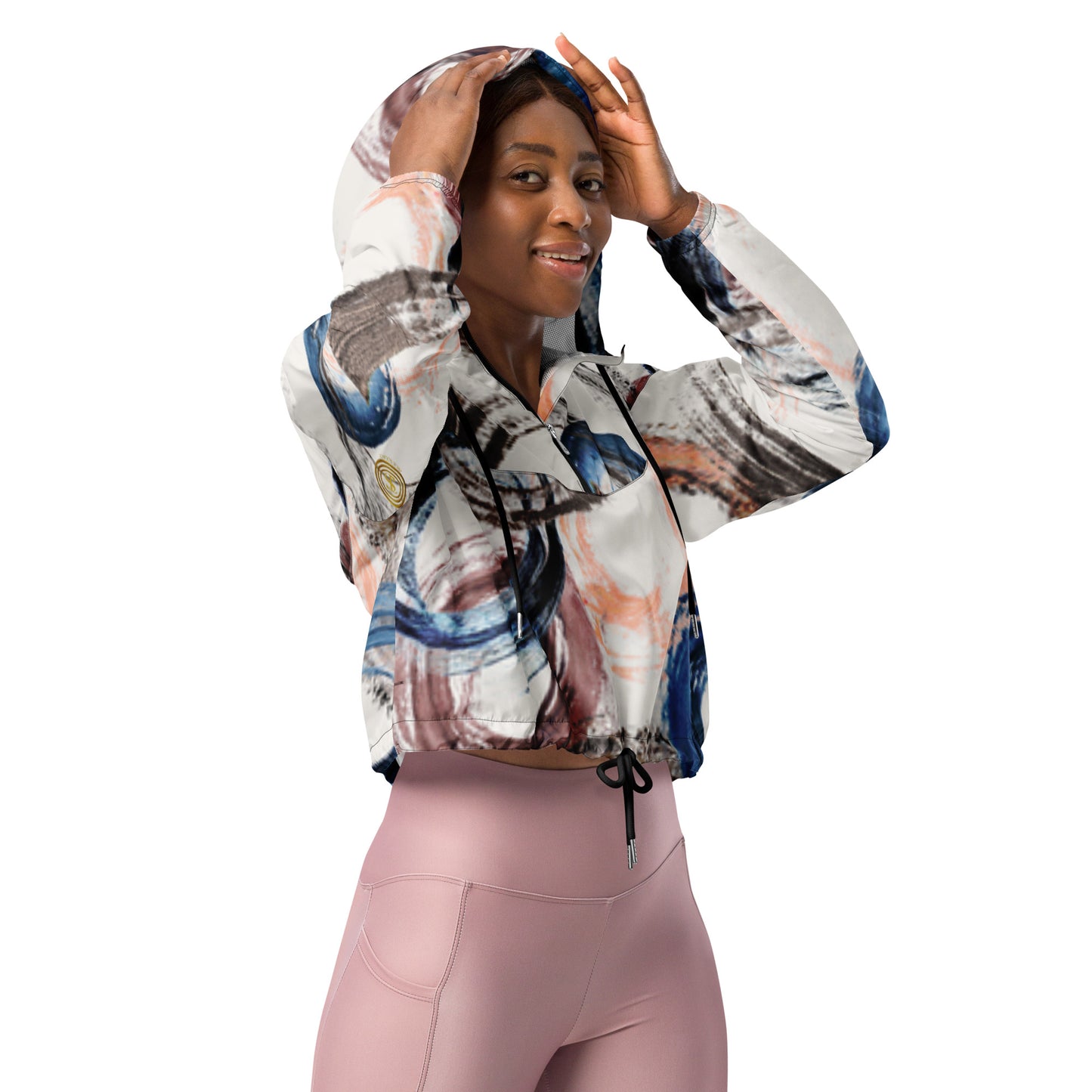 Scope of Colors- Women’s cropped windbreaker