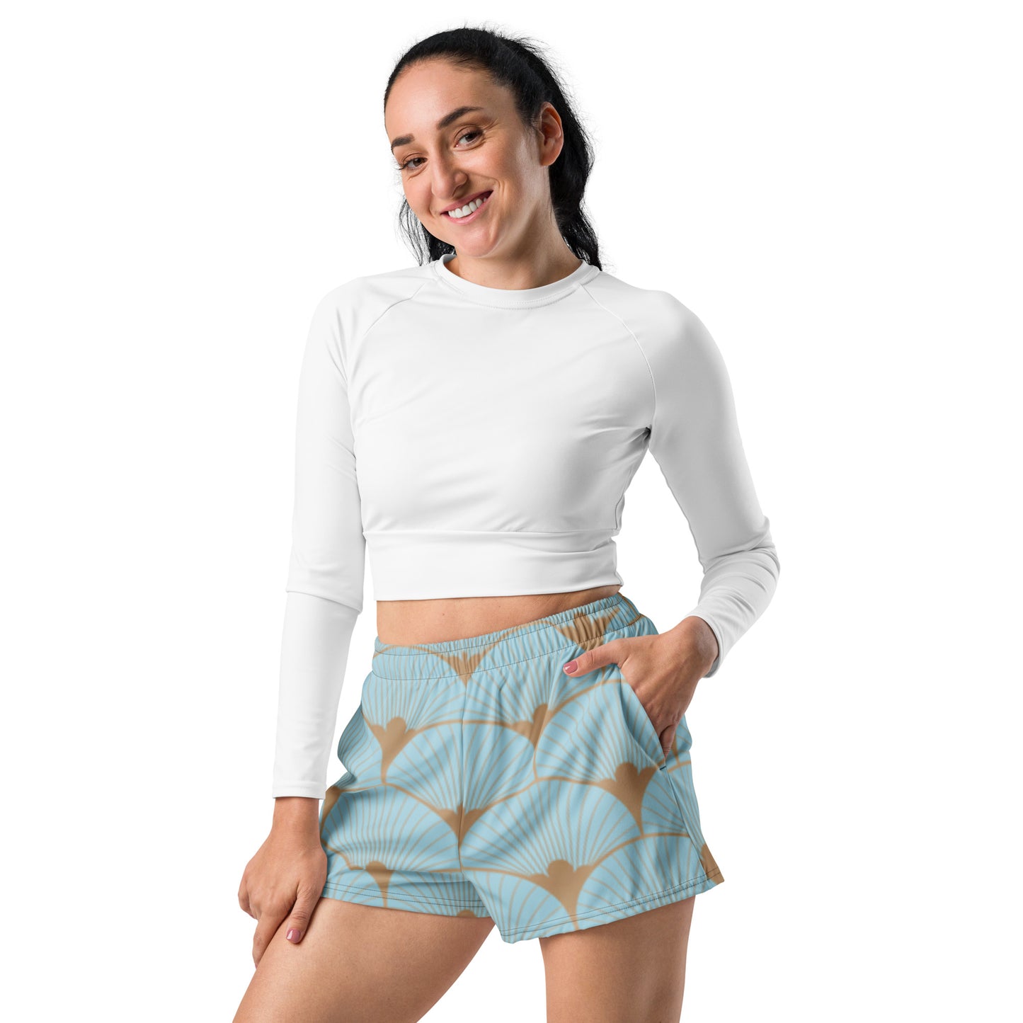 Active Wear-Women’s Recycled Athletic Shorts