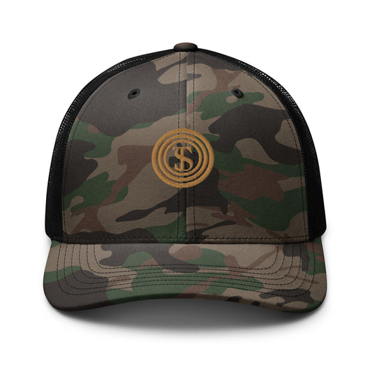 Crowning Comfort-Camouflage trucker hat