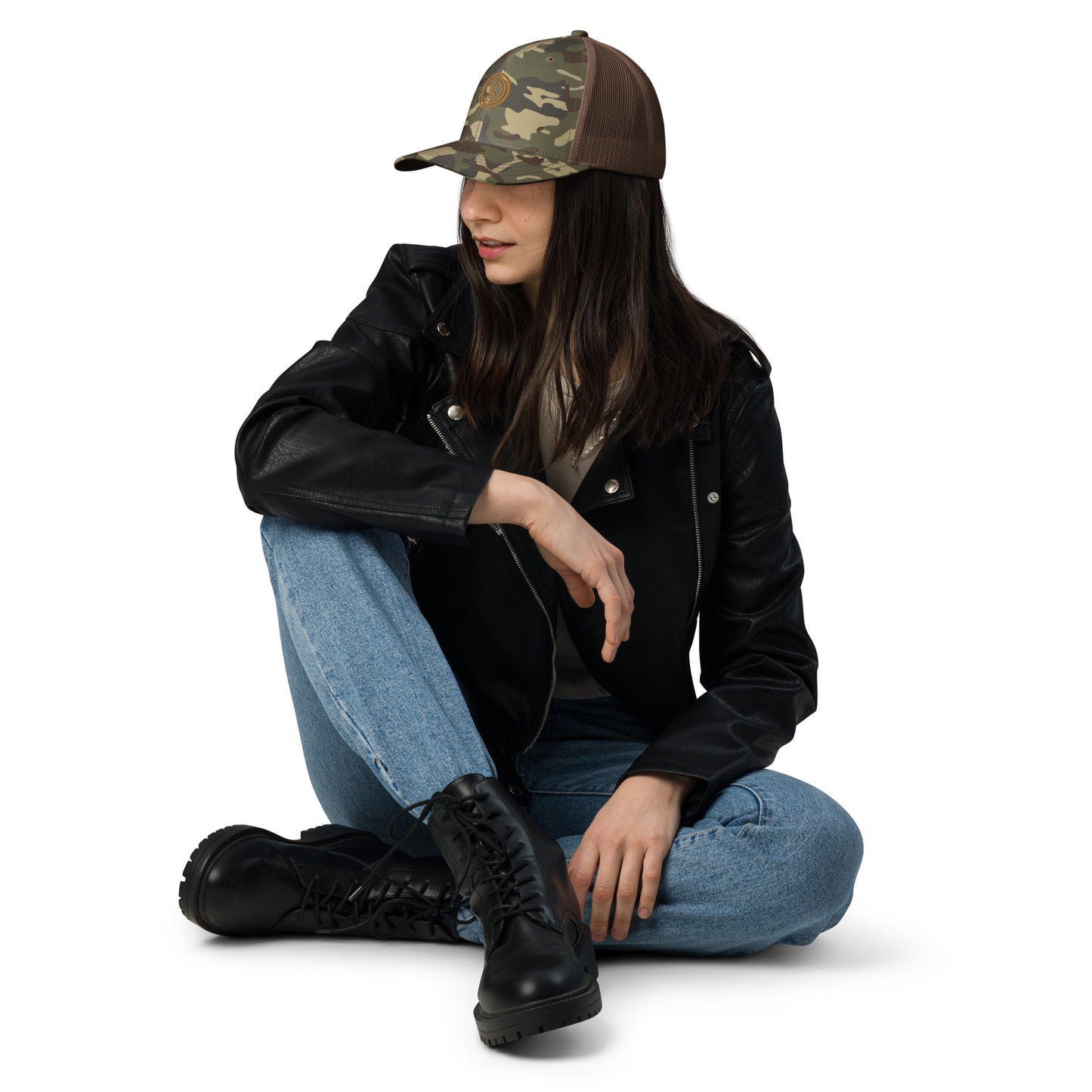 Wellness-Camouflage trucker hat