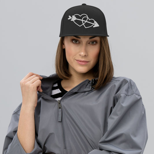 Connected Hearts Snapback Cap | Love, Unity & Purpose Headwear