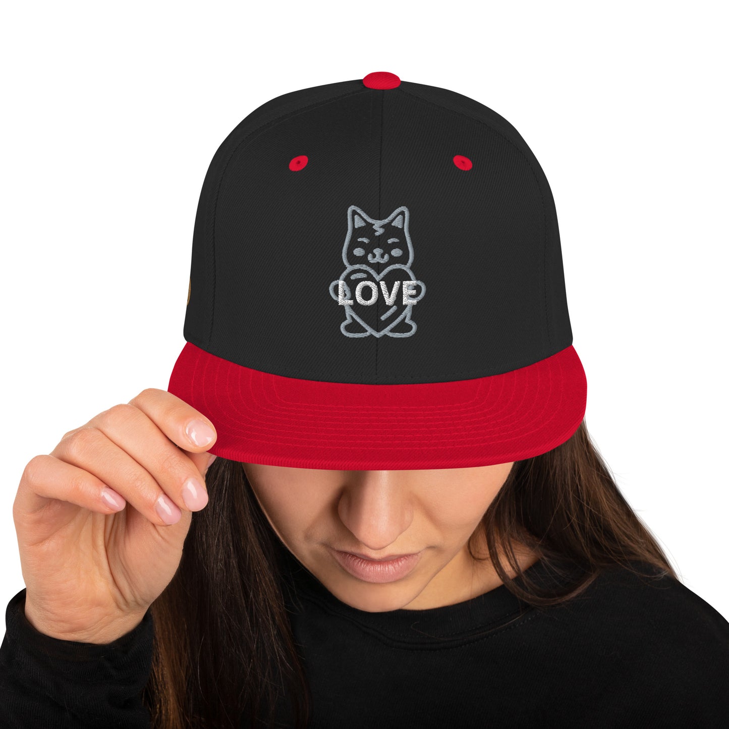 Snapback Hat -Cat