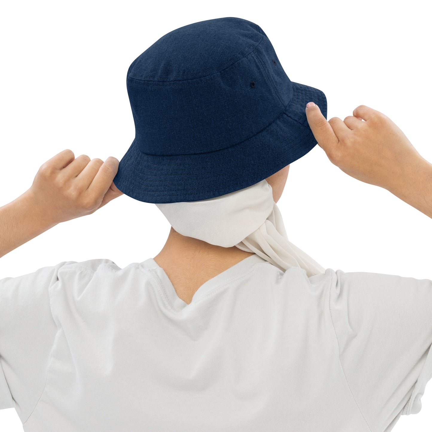 Wellness- Denim bucket hat