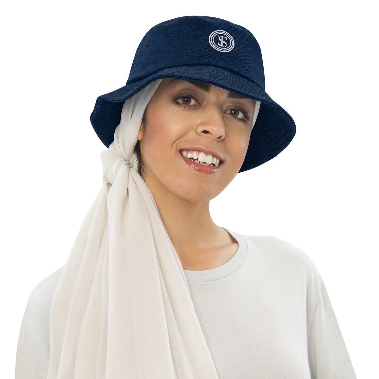 Wellness- Denim bucket hat