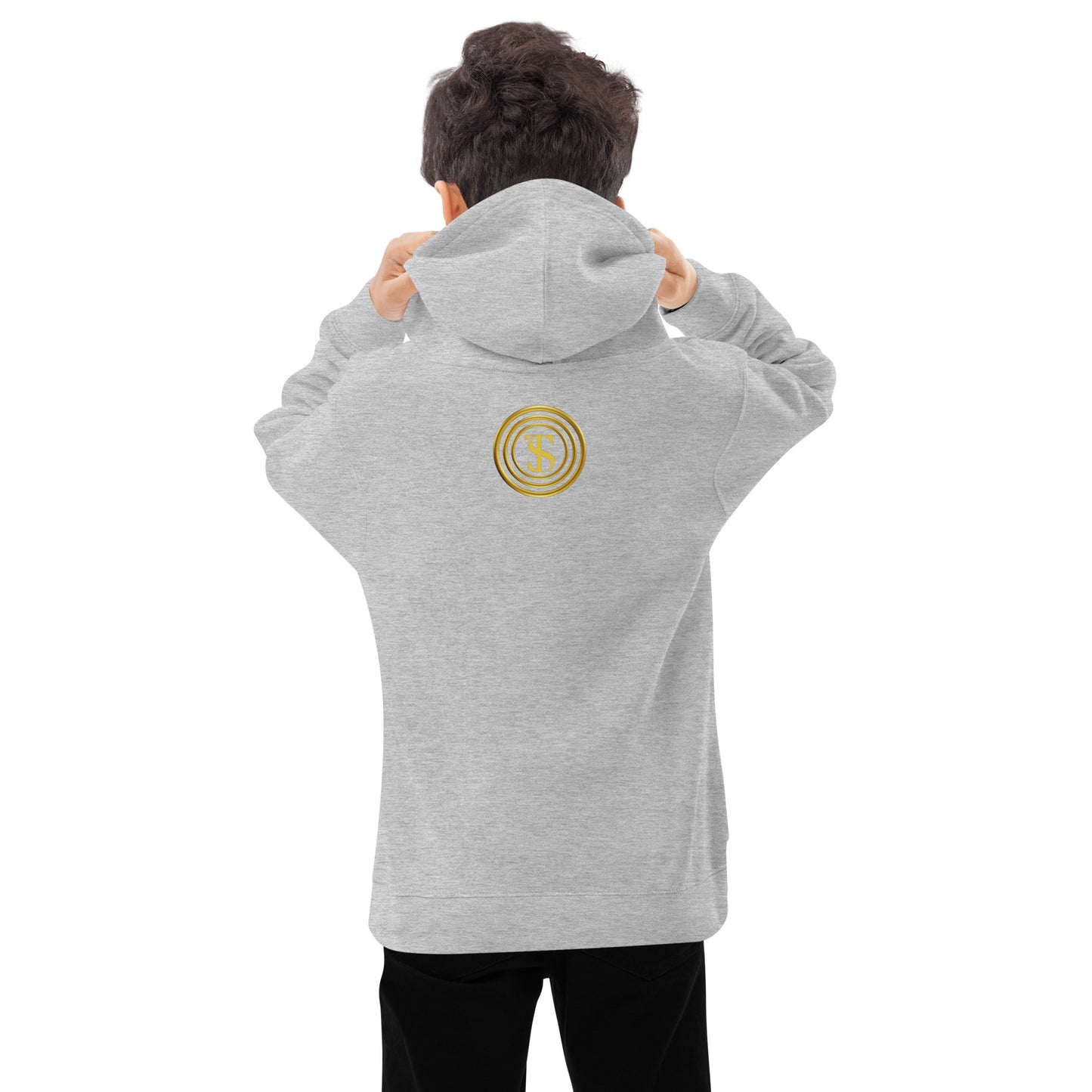 Youths in Motion-Kids fleece hoodie