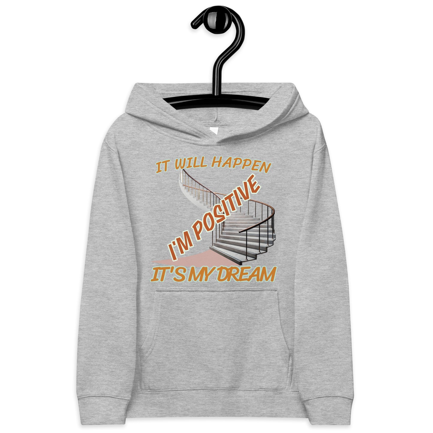 Youths in Motion-Kids fleece hoodie