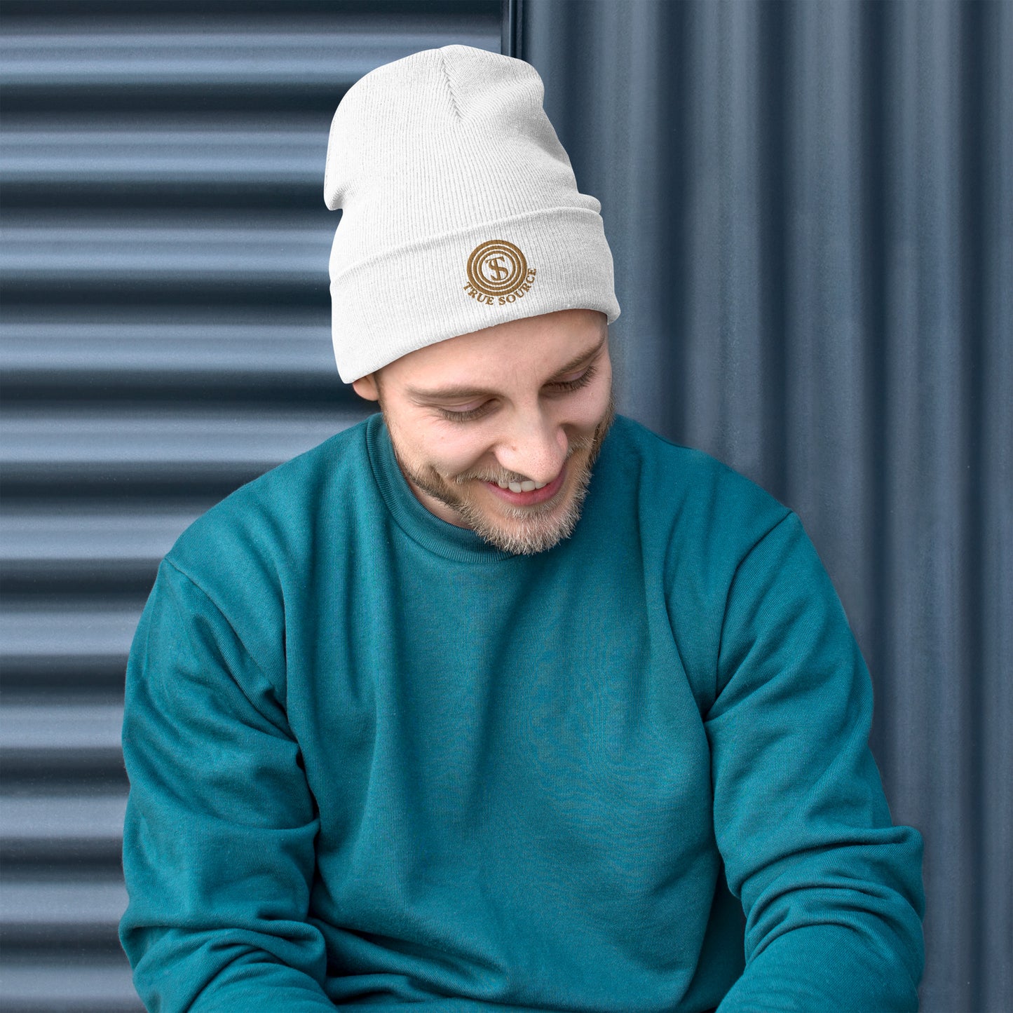 True Source-Embroidered Beanie