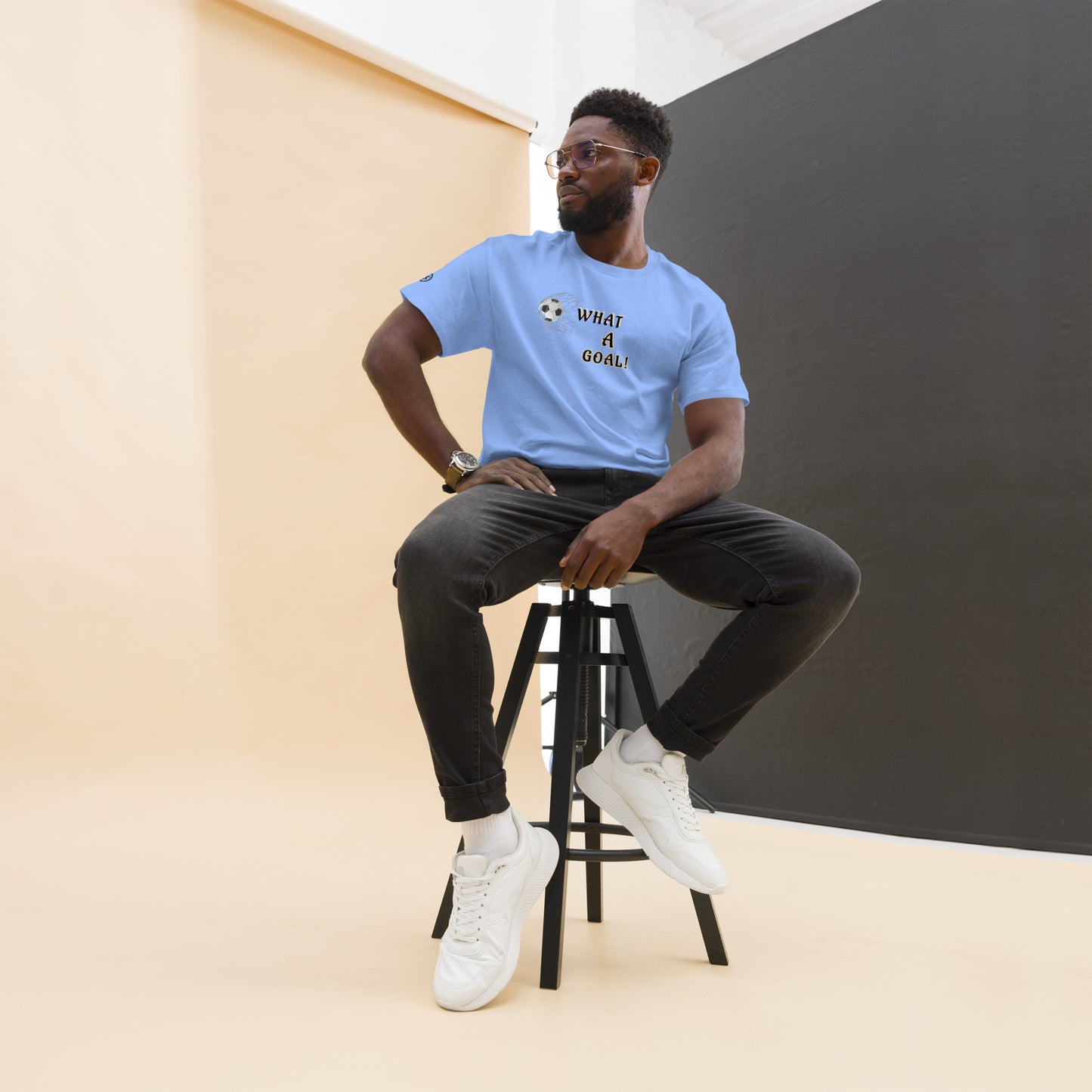 Think Positive- Men's classic tee