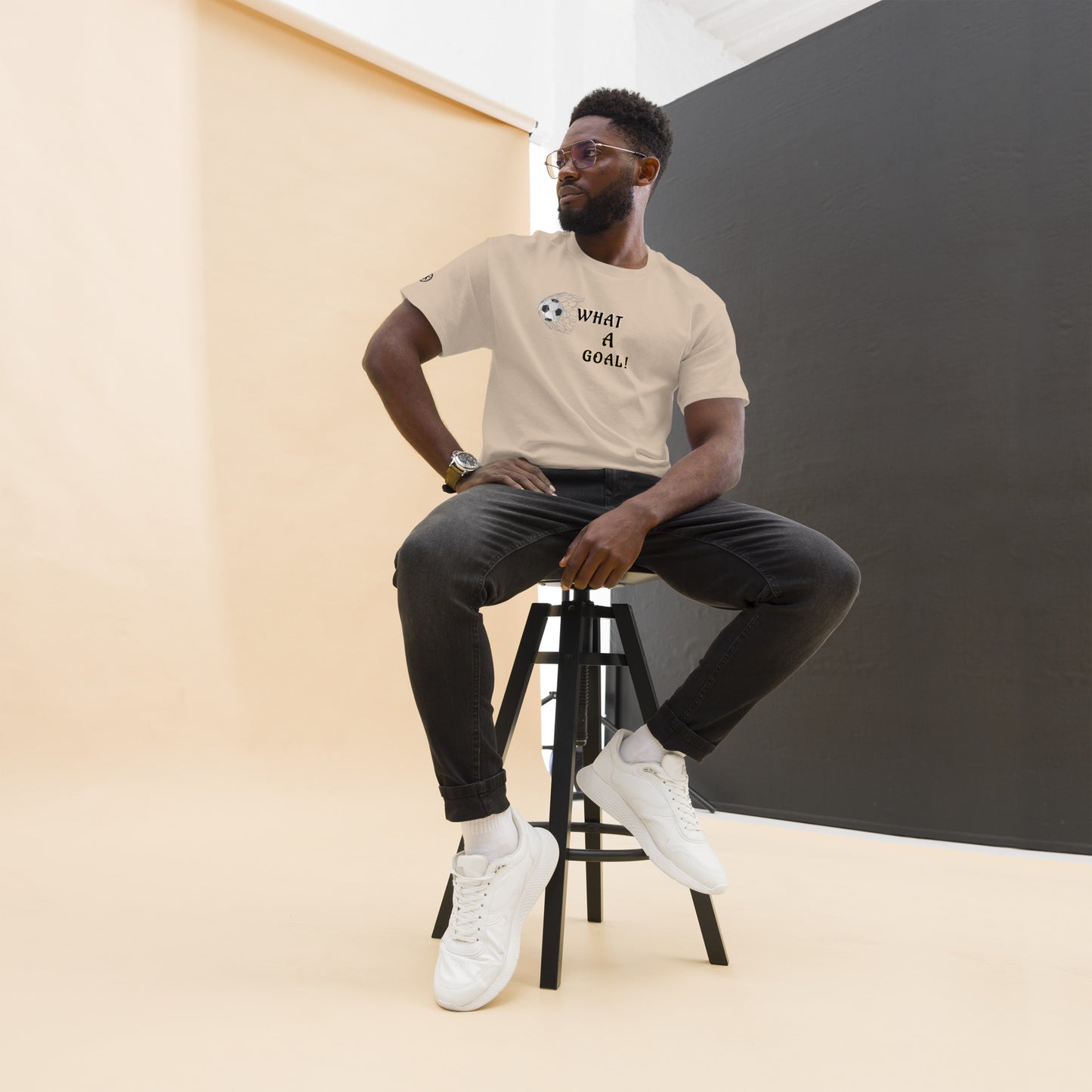 Think Positive- Men's classic tee