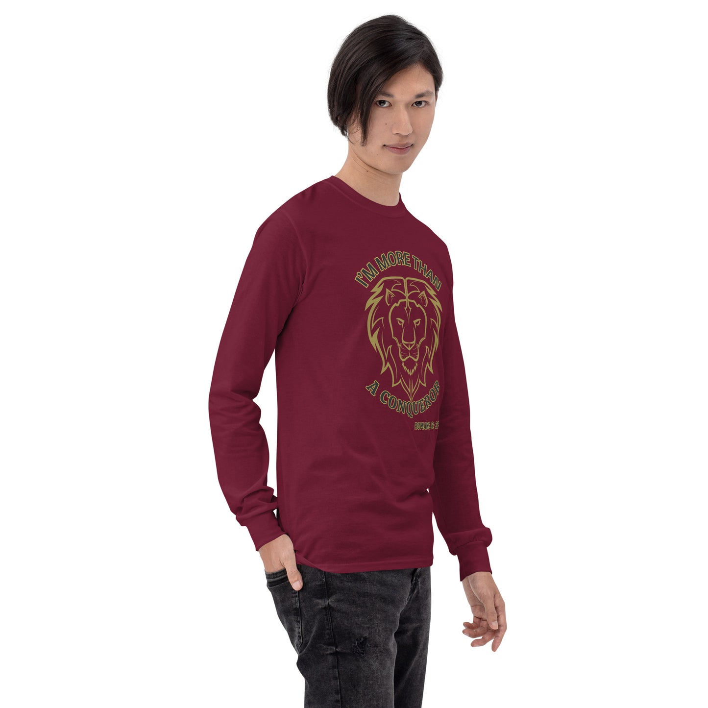 Think Positive-Men’s Long Sleeve Shirt