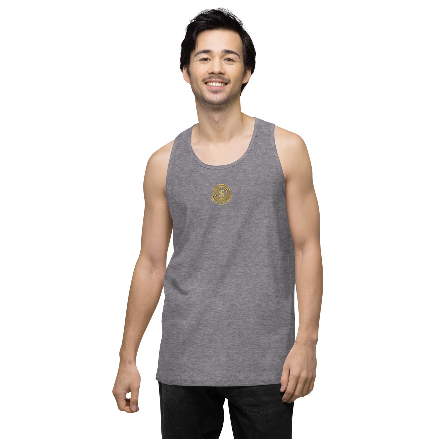 True Source-Men’s premium tank top