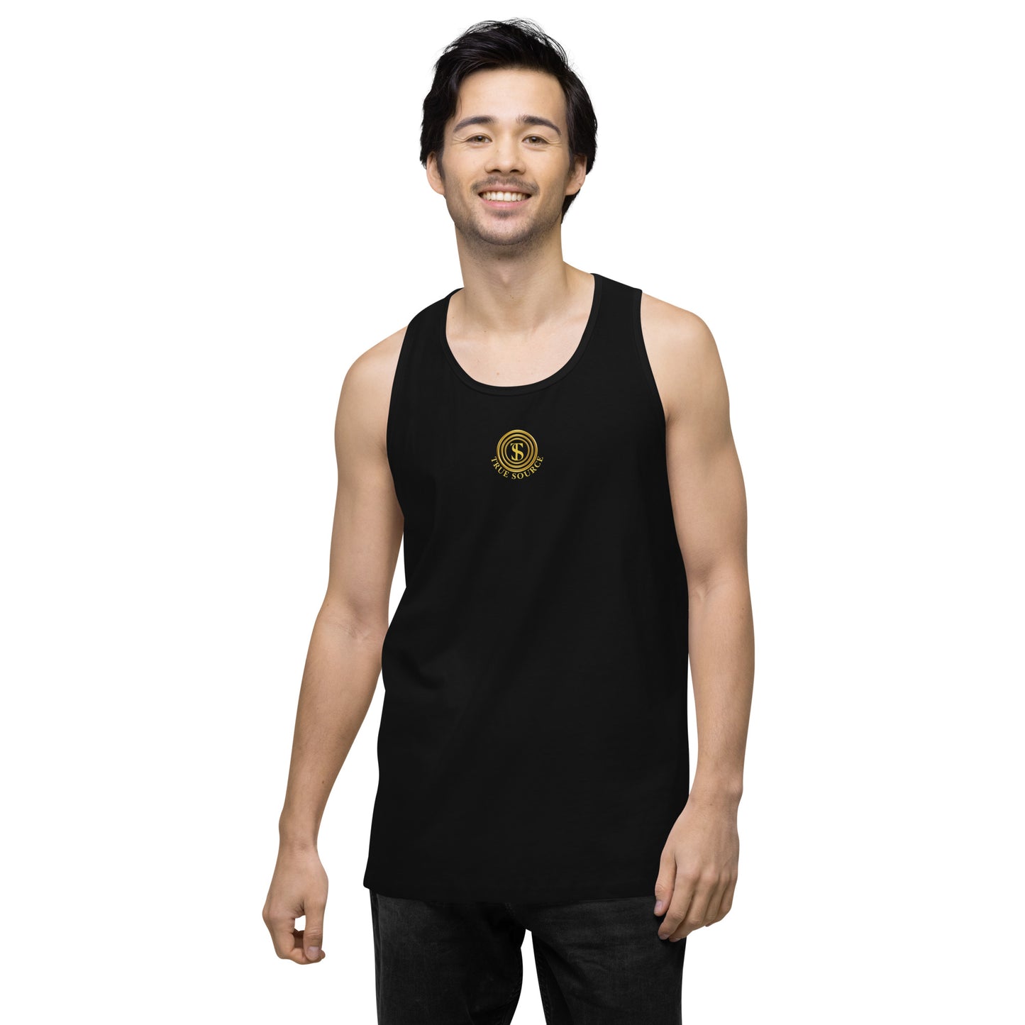 True Source-Men’s premium tank top