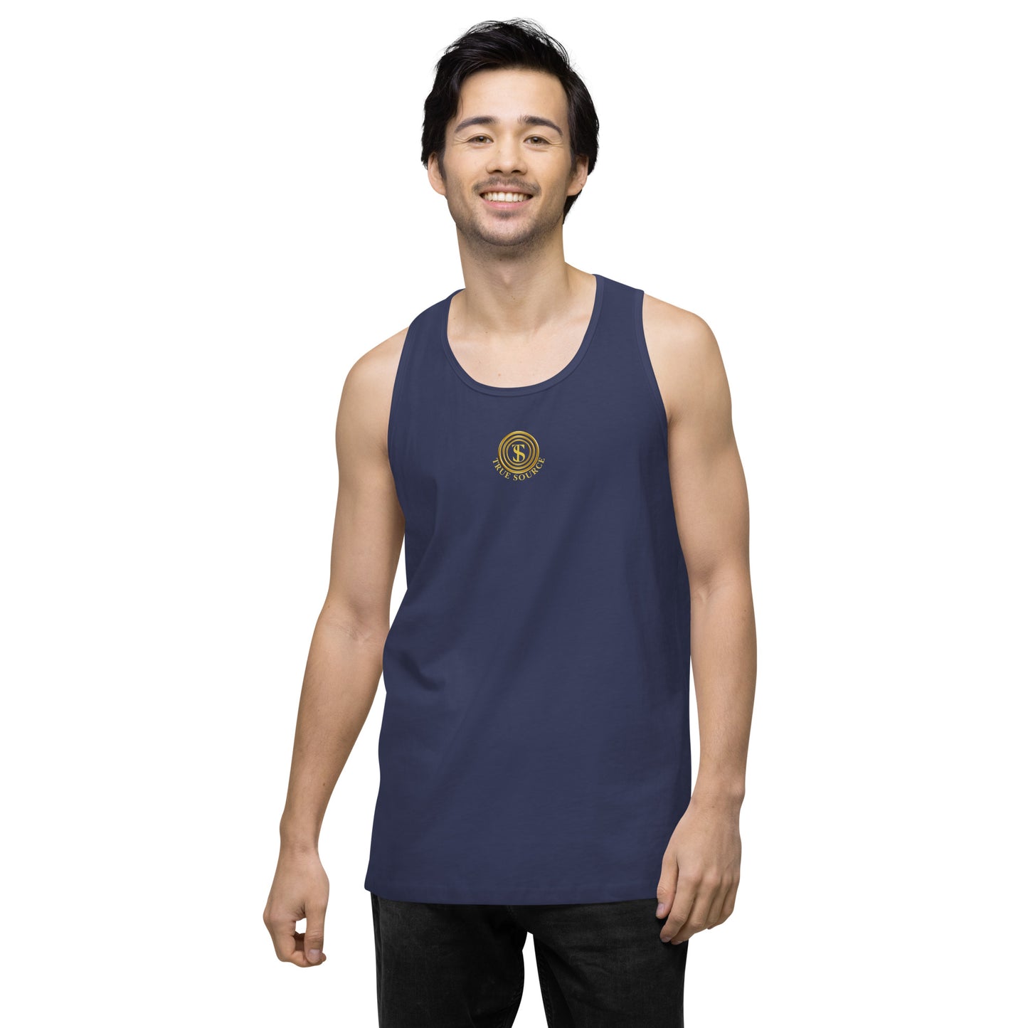 True Source-Men’s premium tank top