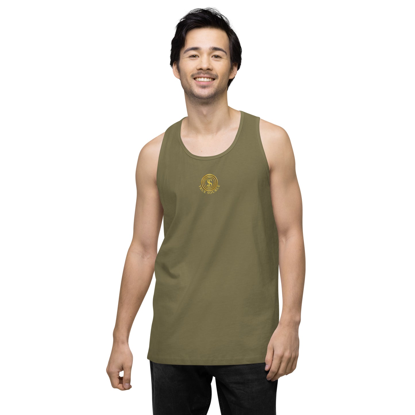 True Source-Men’s premium tank top