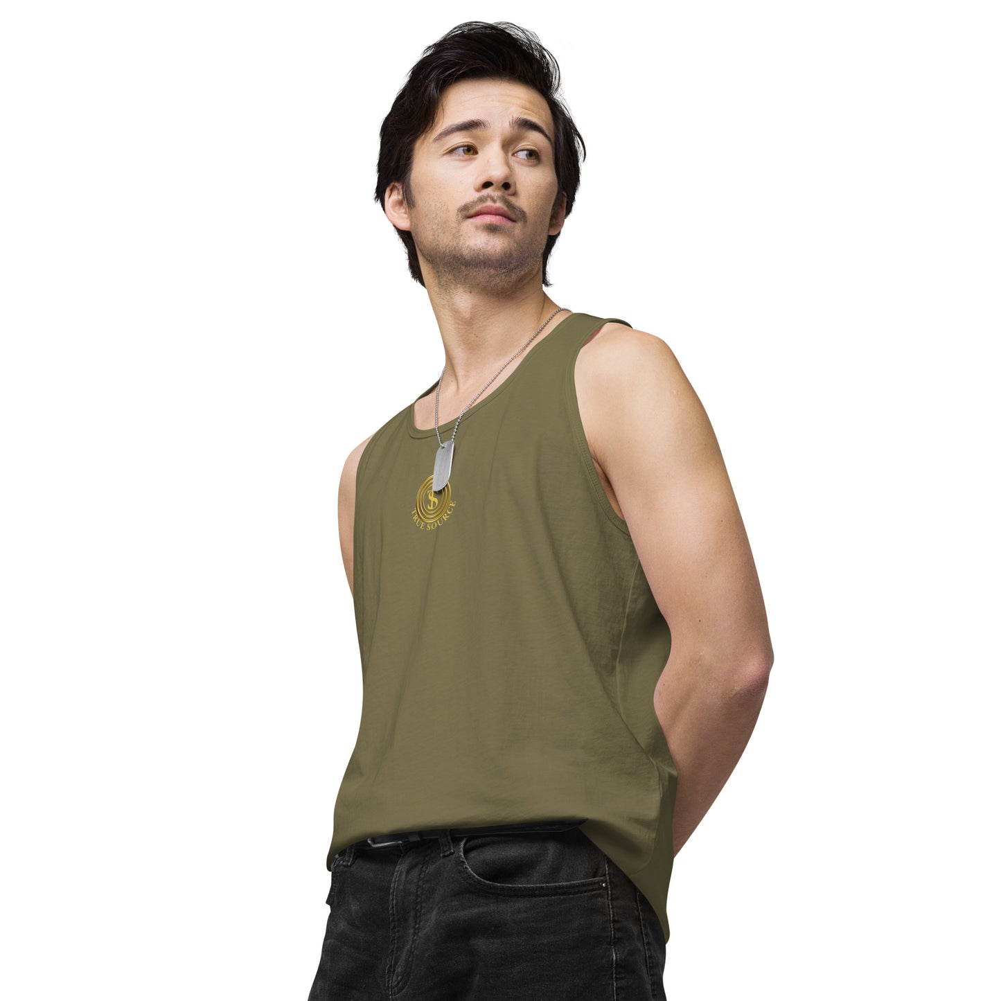 True Source-Men’s premium tank top