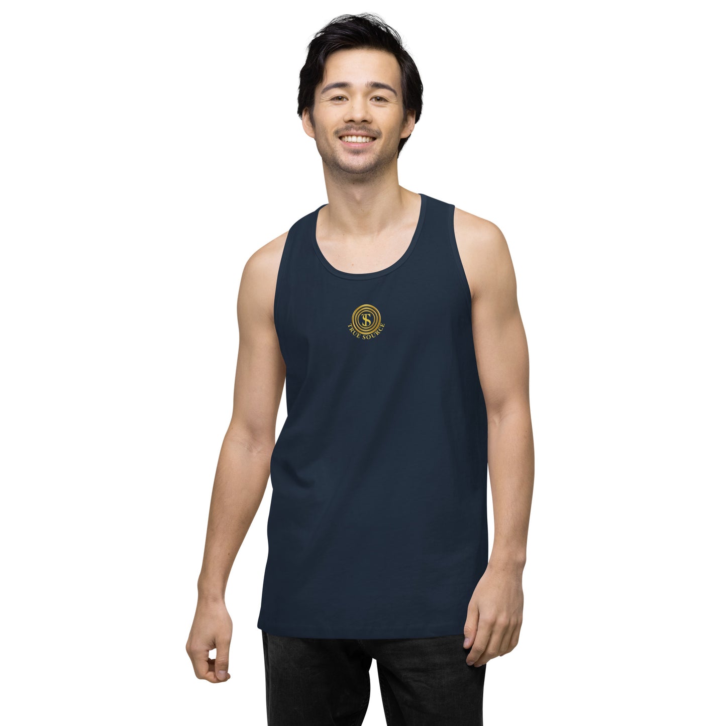 True Source-Men’s premium tank top