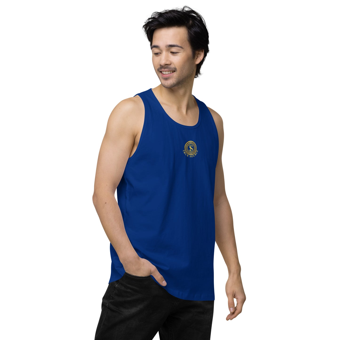 True Source-Men’s premium tank top