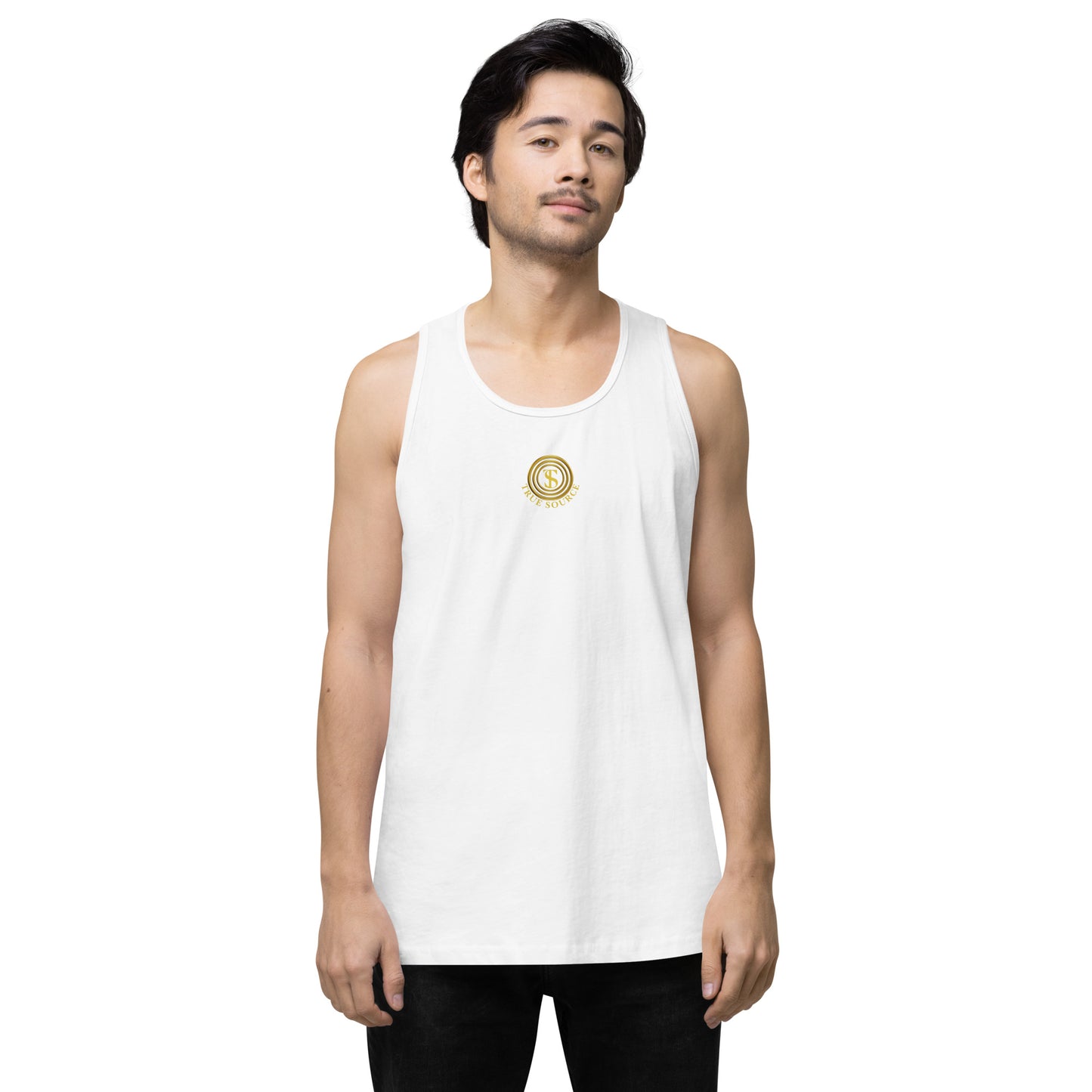 True Source-Men’s premium tank top